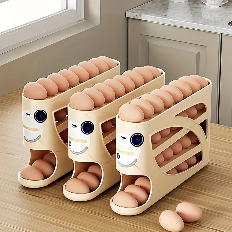 Kotak Penyimpanan Telur Beroda - Kitchen Baking Tray Storage ulasan dan harga