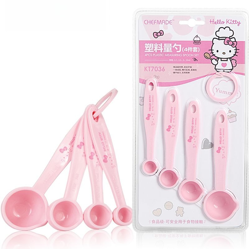 Set sendok ukur bermotif Hello - Kitchen Baking Kit ulasan dan harga