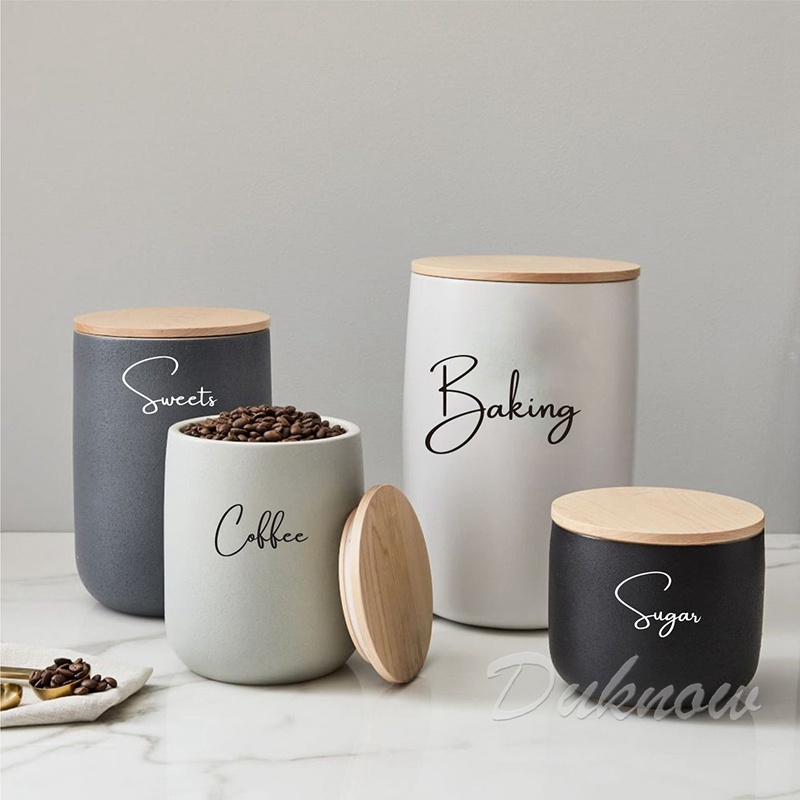 Stiker label toples organisasi - Kitchen Baking Quotes ulasan dan harga