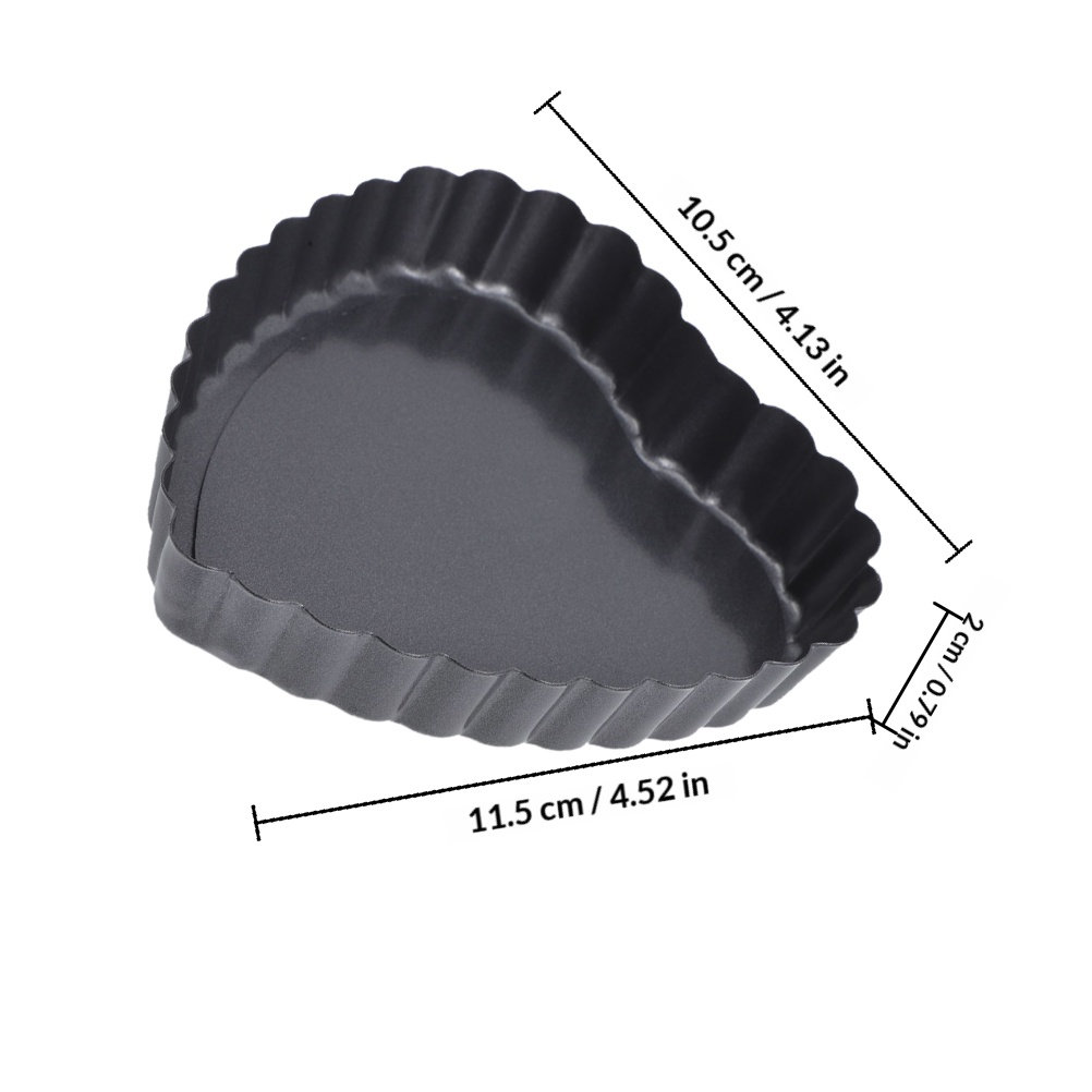 6Pcs Set Cetakan Tart Bentuk H - Mini Kitchen Baking ulasan dan harga
