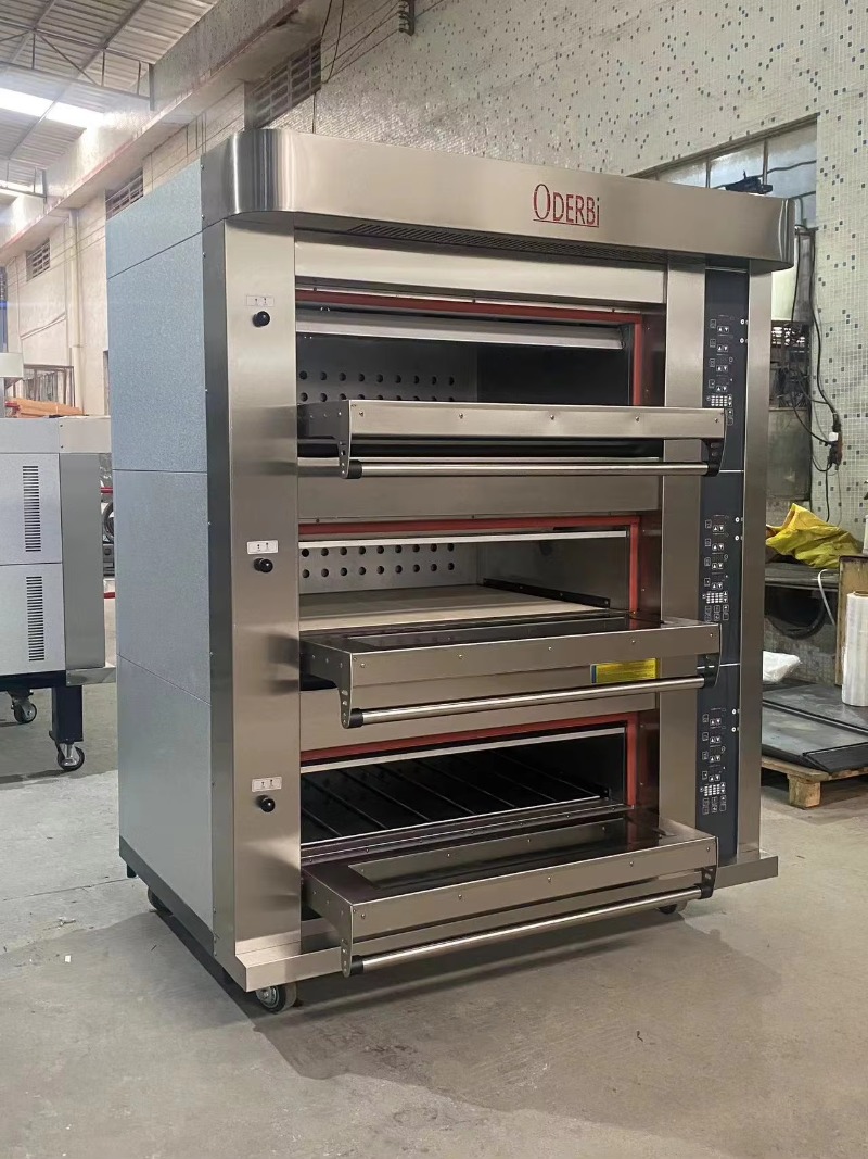 Oven Gas Komersial 3 Tingkat 6 - Commercial Kitchen Baking Equipment ulasan dan harga