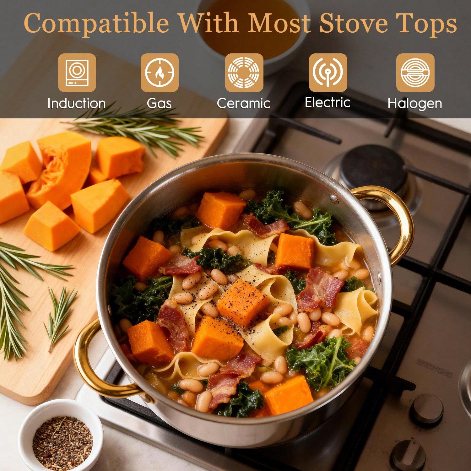 Set Panci Stainless Steel Mode - Kitchen Baking Kit ulasan dan harga