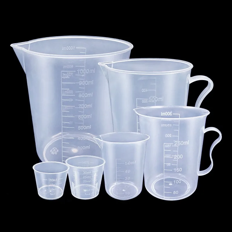6Pcs Set Gelas Ukur Plastik -  - Kitchen Baking Kit ulasan dan harga