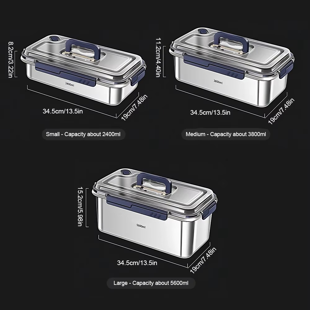 Set Wadah Penyimpanan Makanan  - Kitchen Baking Tray Storage ulasan dan harga