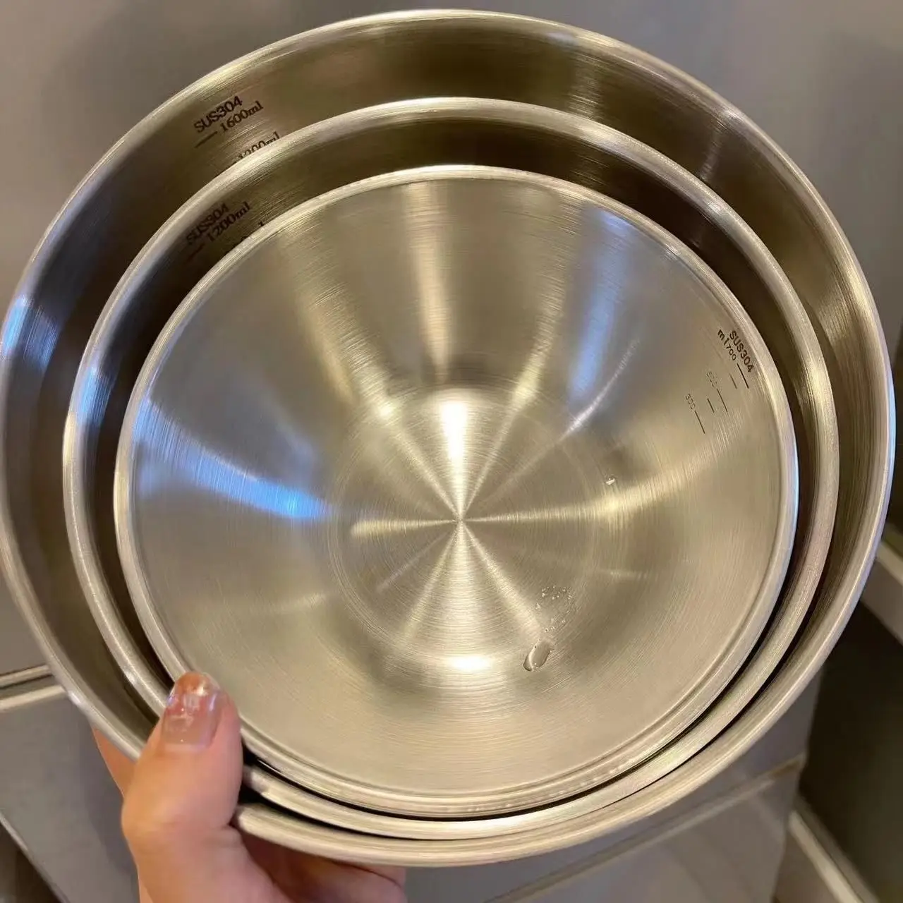 1-3 Set Mangkuk Stainless Stee - Kitchen Baking Kit ulasan dan harga