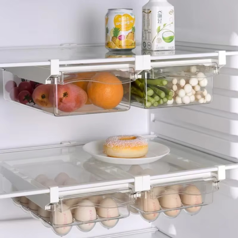 Rak Penyimpanan Kulkas, Wadah  - Kitchen Baking Tray Storage ulasan dan harga