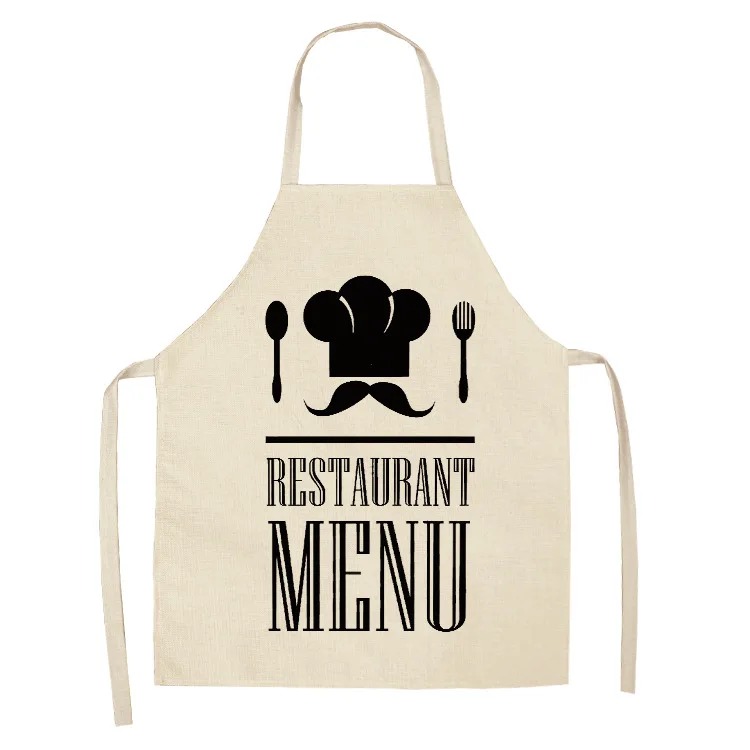 Celemek Cetak Huruf Kutipan Lu - Kitchen Baking Quotes ulasan dan harga