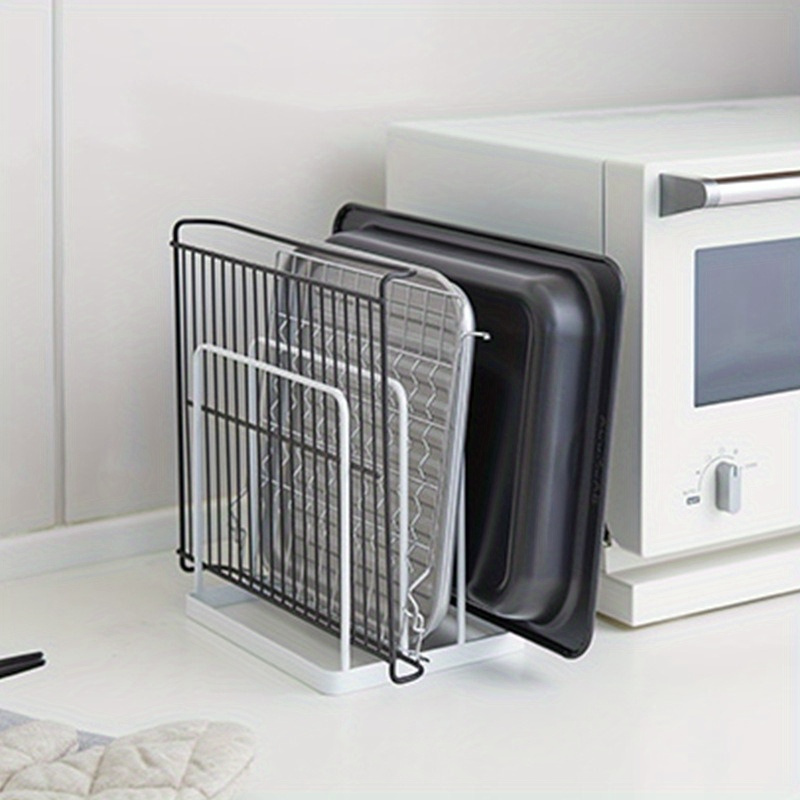 Rak Papan Pemotong Vertikal Em - Kitchen Baking Tray Storage ulasan dan harga