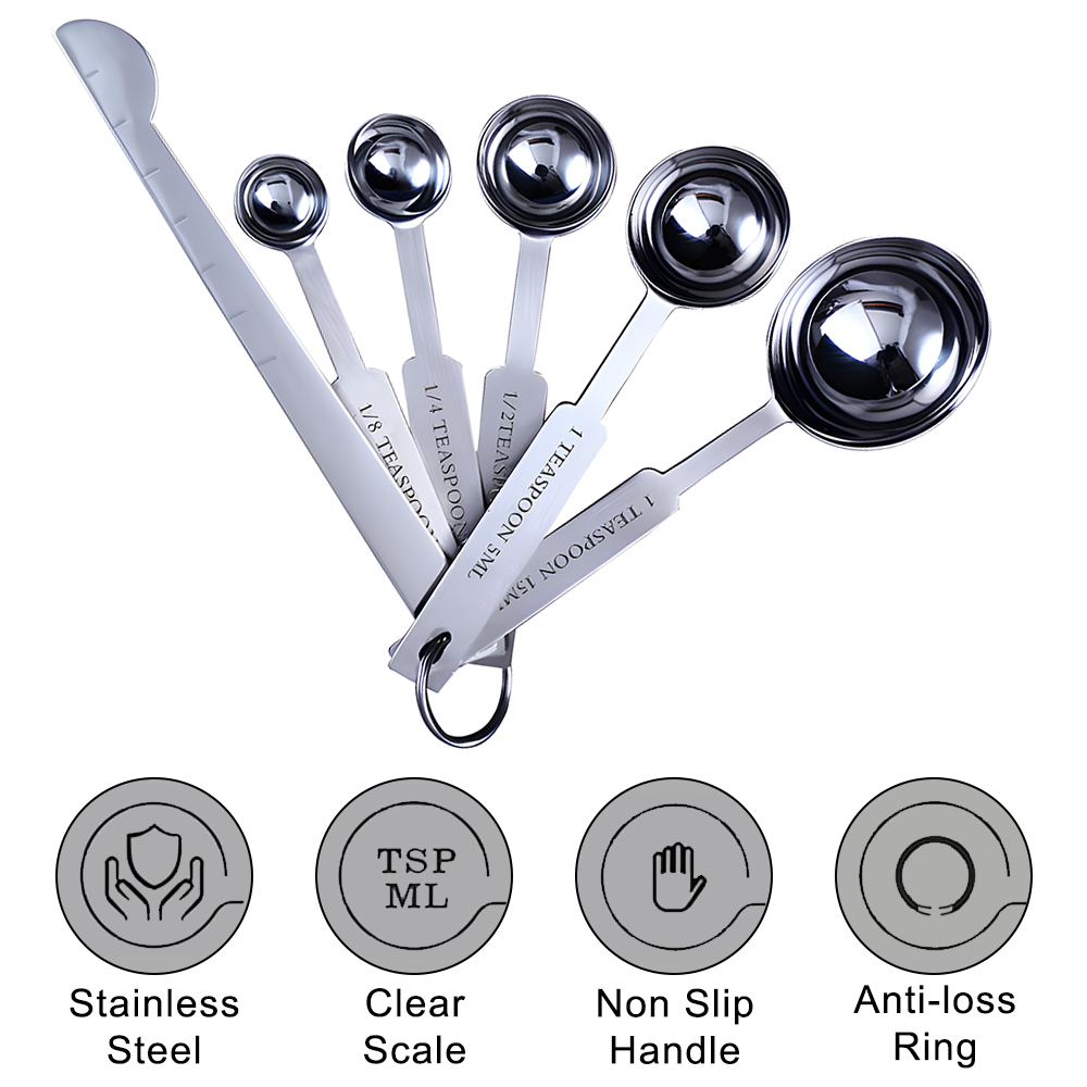 Set gelas dan sendok ukur dapa - Kitchen Baking Kit ulasan dan harga