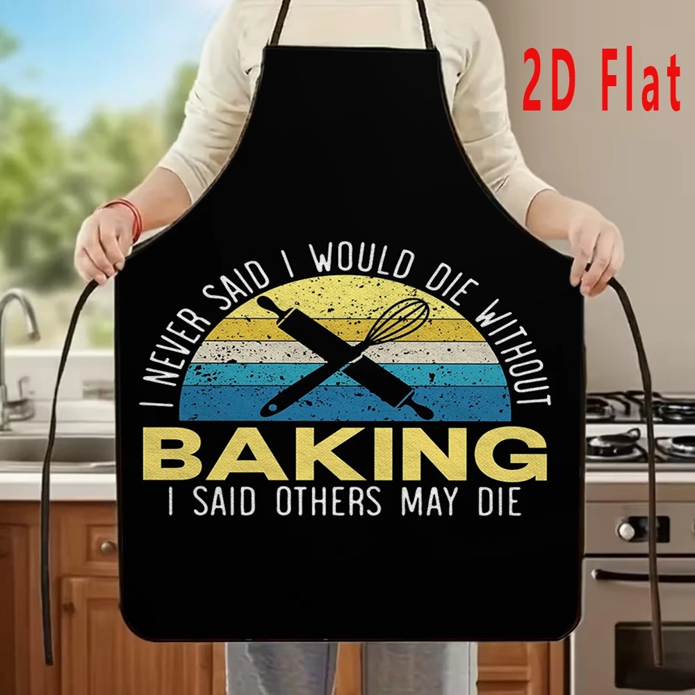 Celemek Kutipan Lucu untuk Wan - Kitchen Baking Quotes ulasan dan harga