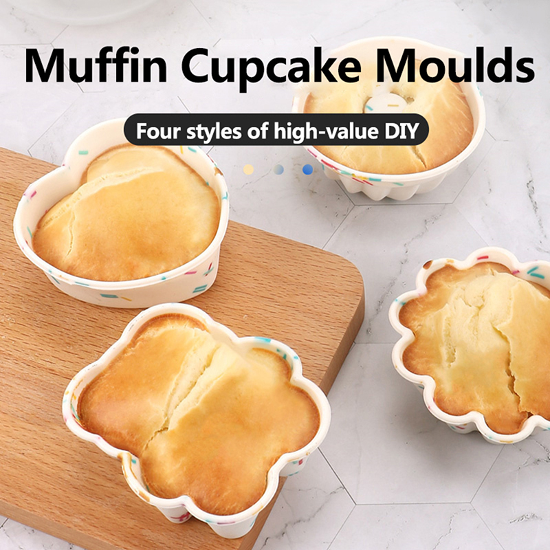 4 buah Muffin donat Cupcake Li - Kitchen Baking Utensils ulasan dan harga