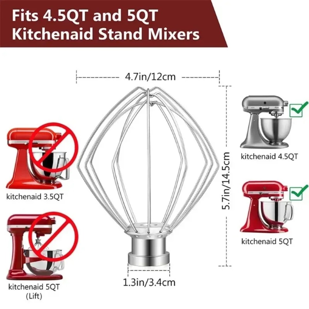 Pengocok Telur Baja 6 Kawat un - Kitchenaid Baking Set ulasan dan harga