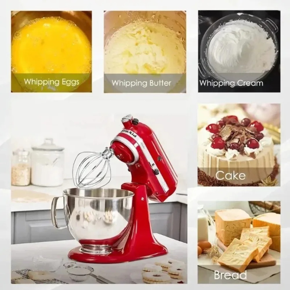 Pengocok Telur Baja 6 Kawat un - Kitchenaid Baking Set ulasan dan harga