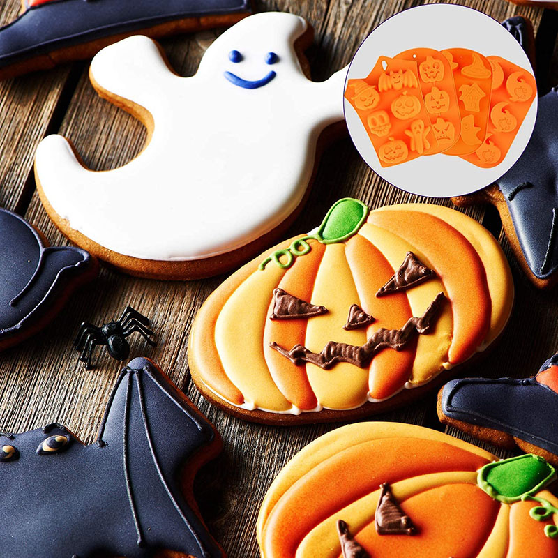 Cetakan Halloween antilengket  - Kitchen Baking Utensils ulasan dan harga