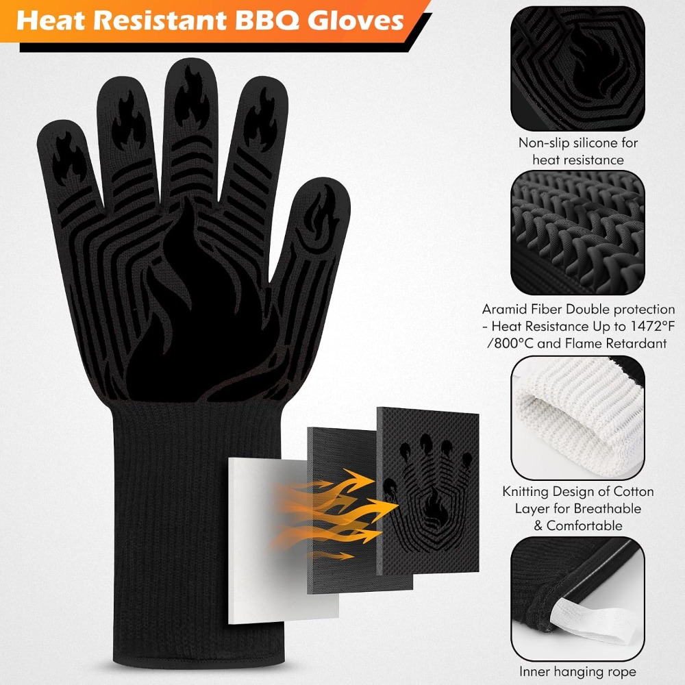 Sarung Tangan BBQ, 1472 ° Saru - Kitchen Baking Cooking ulasan dan harga